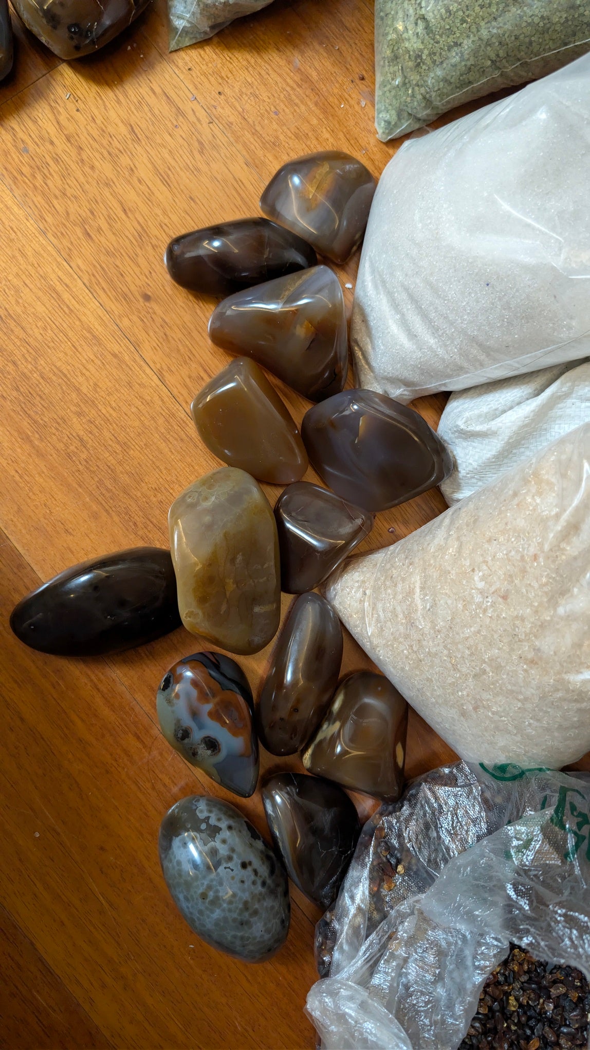 巴西玛瑙手握石